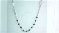 Necklace Sommer Sacro in Silver Spinello ROSARIO CO 72 - ROSARIO CO 72